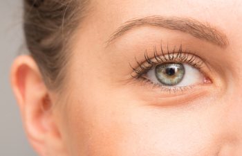 Gorgeous girl close up of eye